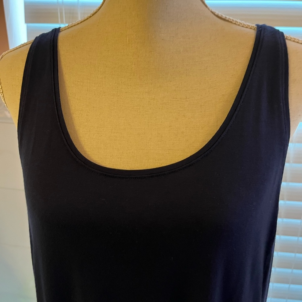 Great Eileen Fisher navy shift